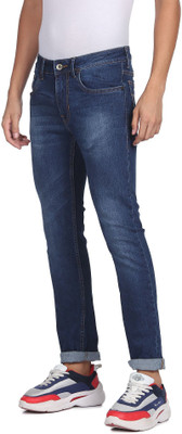 FLYING MACHINE Tapered Fit Men Blue Jeans