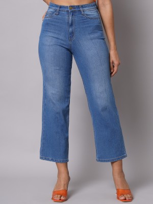 OVERS Flared Women Blue Jeans