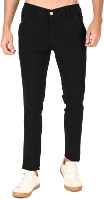 Promise Forever Slim Men Black Jeans