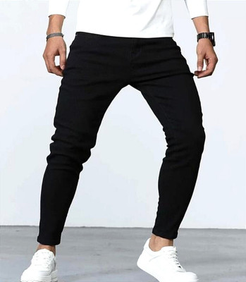 RAREONE Slim Men Black Jeans