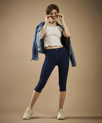 DOLCE CRUDO Skinny Women Blue Jeans