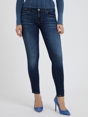 GUESS Skinny Women Dark Blue Jeans