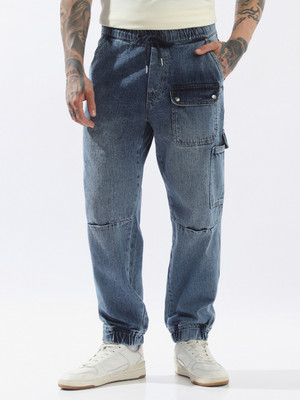 Hubberholme Loose Fit Men Blue Jeans