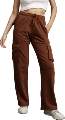 Pronk Jogger Fit Women Brown Jeans