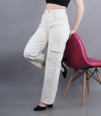 shre.ce Regular Women Beige Jeans