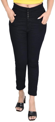 SHRISANMATI Skinny Women Black Jeans