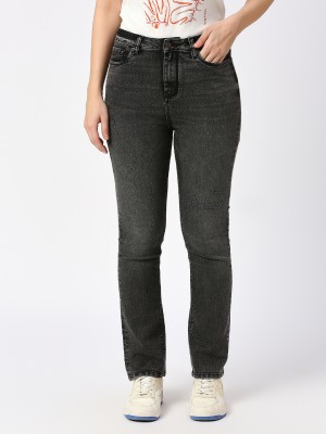 BEING HUMAN Slim Women Black Jeans