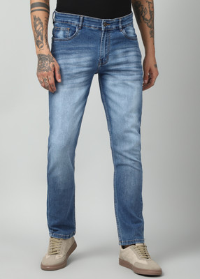 R.Code by The Roadster Life Co. Slim Men Blue Jeans