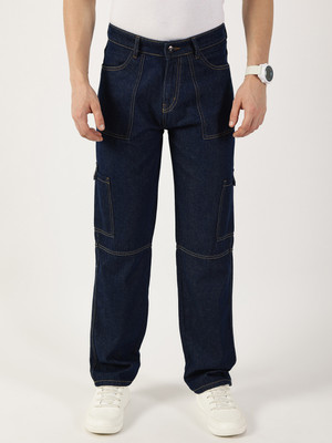 Thomas Scott Loose Fit Men Dark Blue Jeans