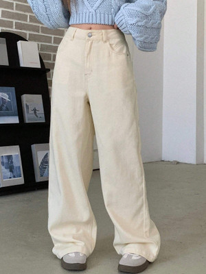 lovely london Regular Women Beige Jeans