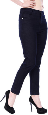 A C CREATION Regular Women Dark Blue Jeans