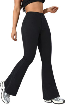 BEN MARTIN Boot-Leg Women Black Jeans