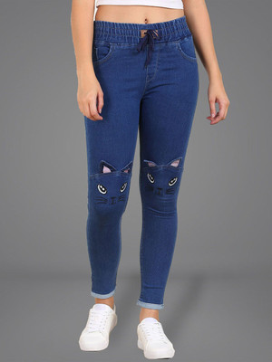 Moda Rapido Slim Women Blue Jeans