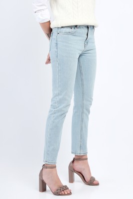 Noggah Slim Women Light Blue Jeans