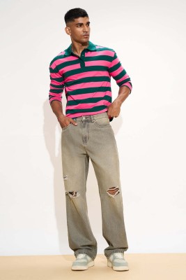 Freakins Straight Fit Men Green Jeans