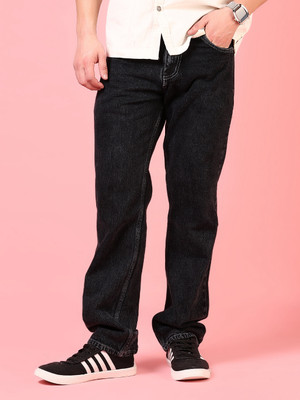 V-MART Straight Fit Men Black Jeans