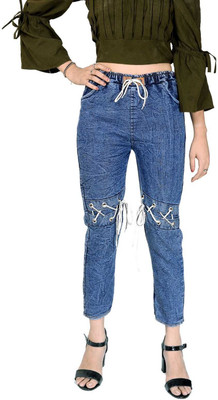 Neha fab Boot-Leg Girls Blue Jeans