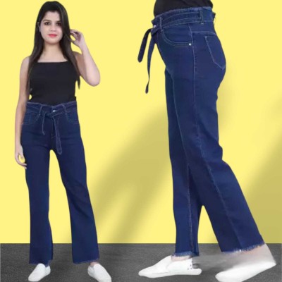 PERFECT FASHION Regular Women Dark Blue Jeans