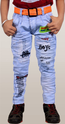 LAHSUAAK Regular Boys Black Jeans