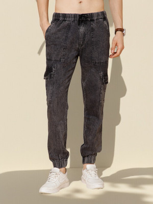 STUDIO NEXX Jogger Fit Men Grey Jeans