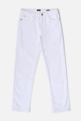 Allen Solly Slim Boys White Jeans