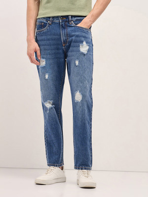 THE BEAR HOUSE Relaxed Fit Men Blue Jeans