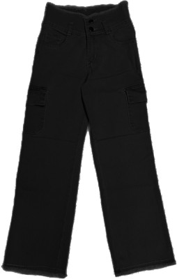 Sky Heights Regular Girls Black Jeans