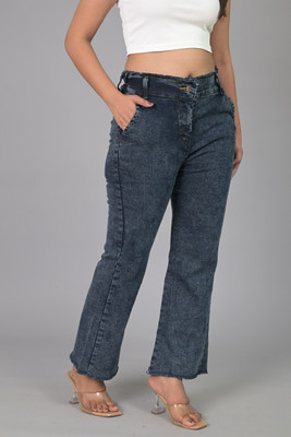 Denton Flared Women Black Jeans