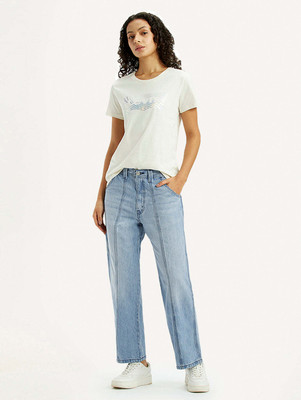 LEVI'S Loose Fit Women Light Blue Jeans