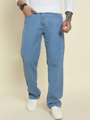DENIM LOOK Relaxed Fit Men Light Blue Jeans