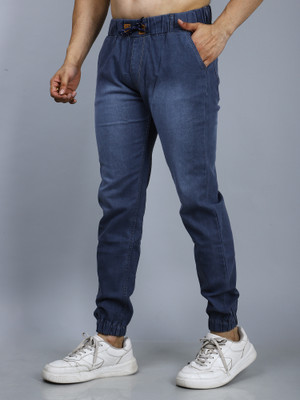C2FH Jogger Fit Men Grey Jeans