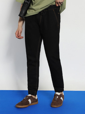 Urbano Fashion Slim Men Black Jeans