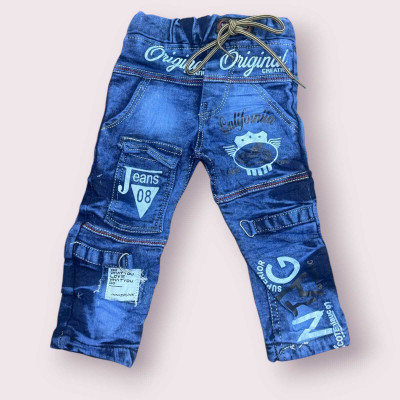 Littlemuffs Regular Boys Multicolor Jeans