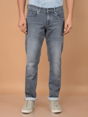 CRIMSOUNE CLUB Straight Fit Men Grey Jeans