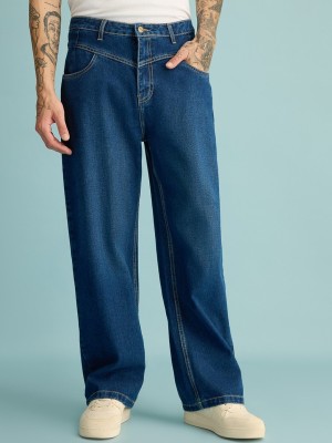 Freakins Straight Fit Men Blue Jeans