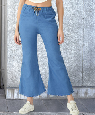 NEUNK Loose Fit Women Blue, Black Jeans