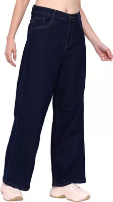 R.Code by The Roadster Life Co. Loose Fit Women Dark Blue Jeans