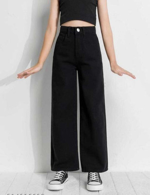 AADVI FASHION Relaxed Fit Women Black Jeans