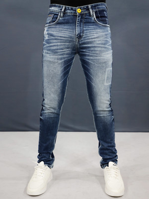 Wstan Regular Men Dark Blue Jeans