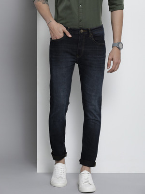 The Indian Garage Co. Skinny Men Blue Jeans