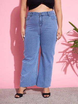 SASSAFRAS Curve Regular Women Blue Jeans