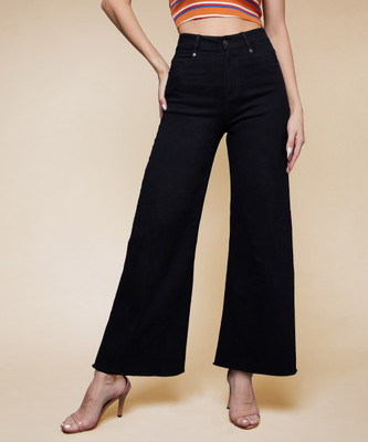 Miss Chase Relaxed Fit Women Black Jeans