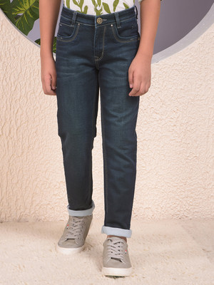 CRIMSOUNE CLUB Slim Boys Blue Jeans