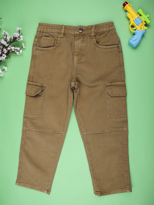 V-MART Regular Boys Beige Jeans