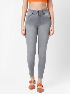 Kraus Jeans Straight Fit Women Grey Jeans