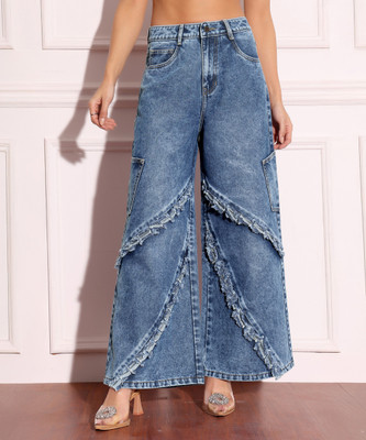 Miss Chase Relaxed Fit Women Blue Jeans