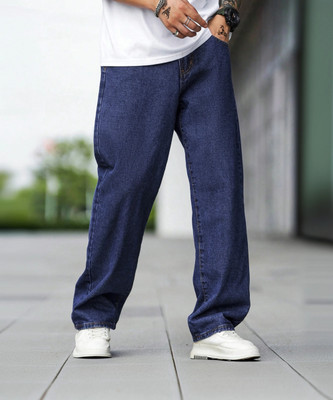 JAARA Relaxed Fit Men Dark Blue Jeans