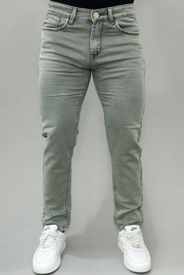 GEX Regular Men Light Green Jeans