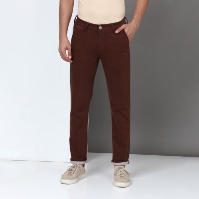 IndoCotton Slim Men Brown Jeans