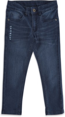 Pantaloons Junior Tapered Fit Boys Dark Blue Jeans